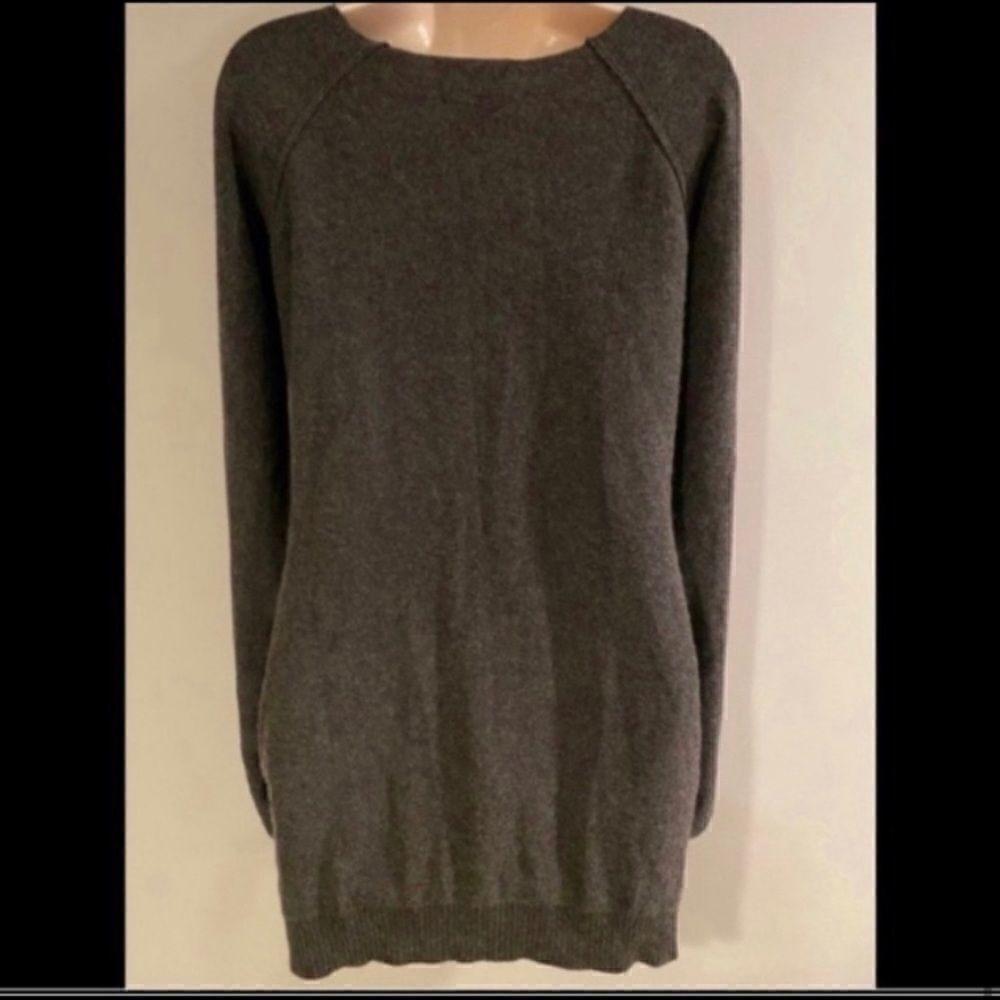 Madisonmarcuscashmere Ruchedcuffsweaterdress/Tuni… - image 5